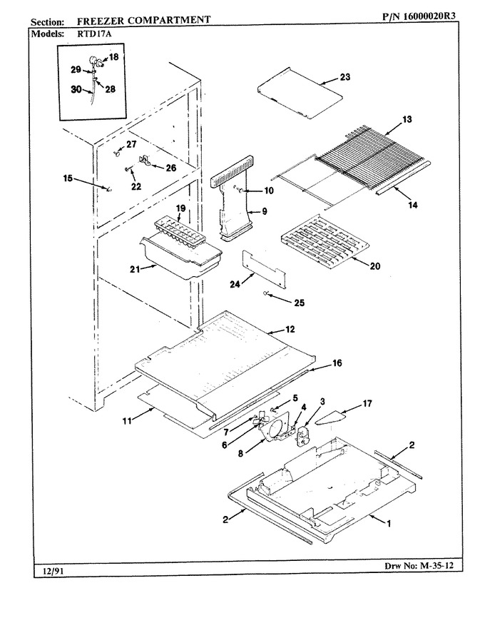 Diagram for RTD17A (BOM: AH31D)