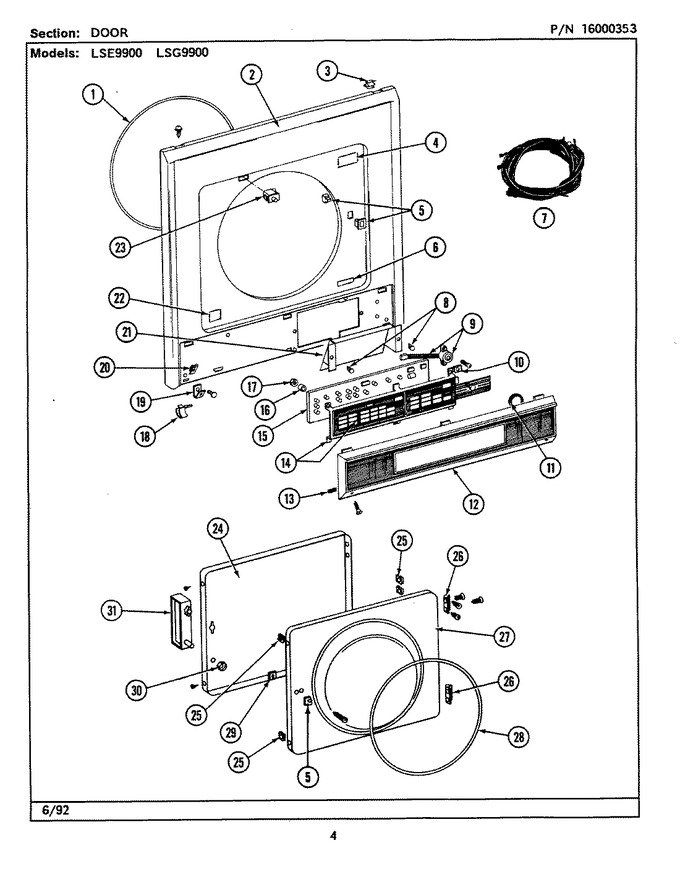 Diagram for LSG9900AAW