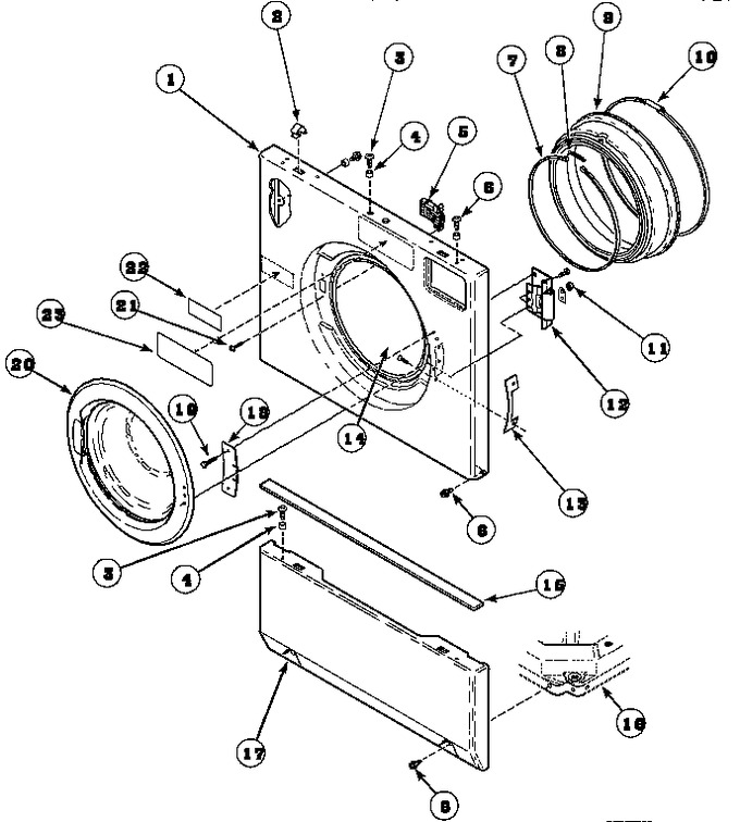 Diagram for LTA85AW (BOM: PLTA85AW)