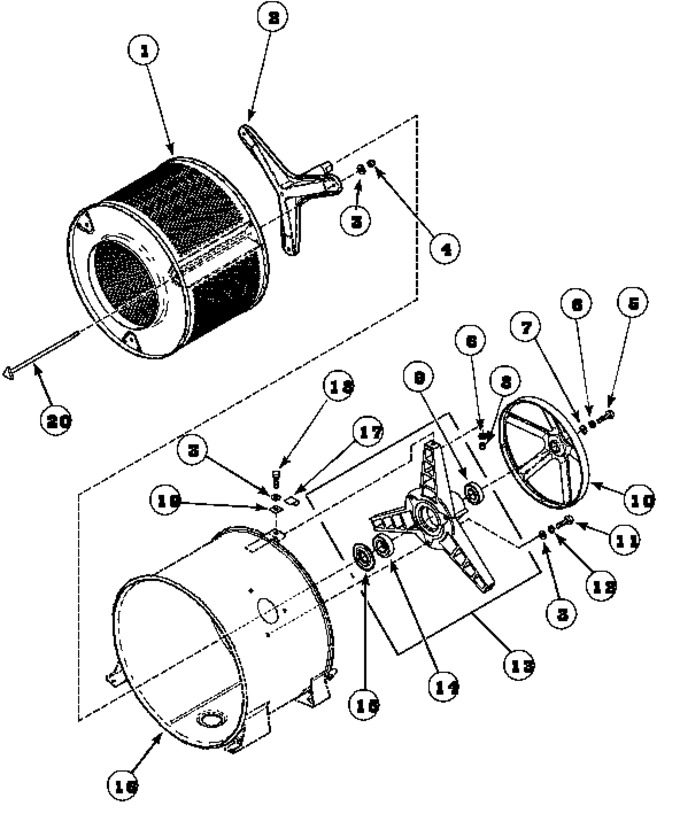 Diagram for LTA85AW (BOM: PLTA85AW)