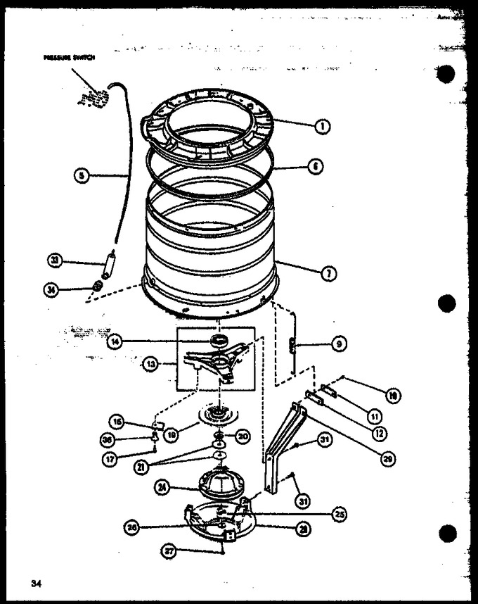 Diagram for LW3303W (BOM: P1164316W W)