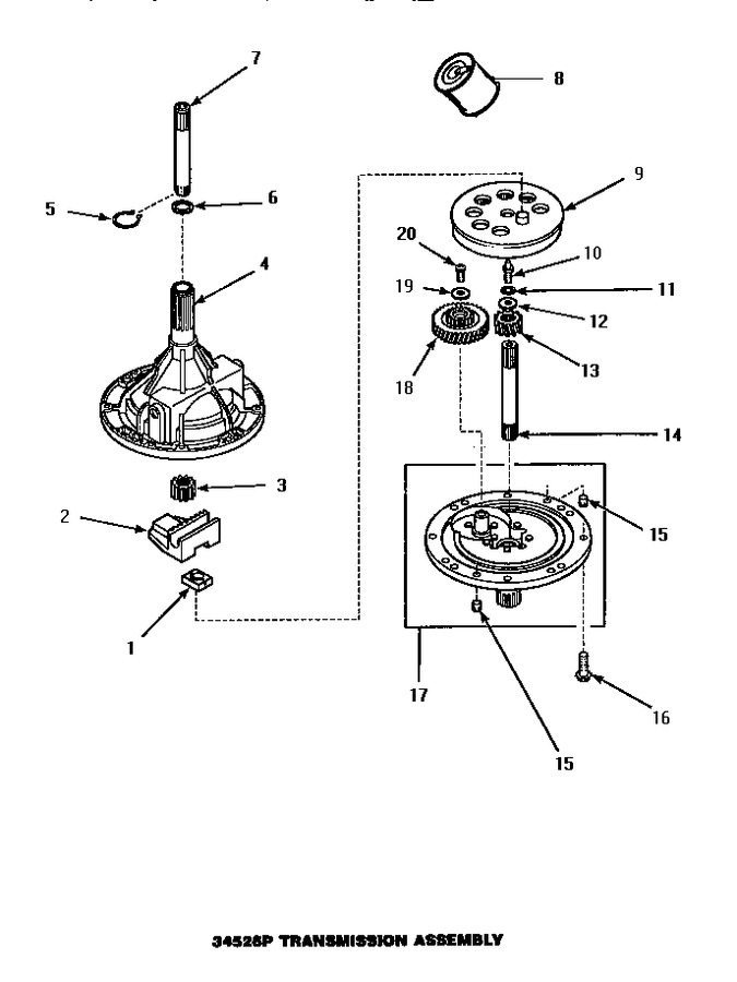 Diagram for LW6111WB (BOM: PLW6111WB A)