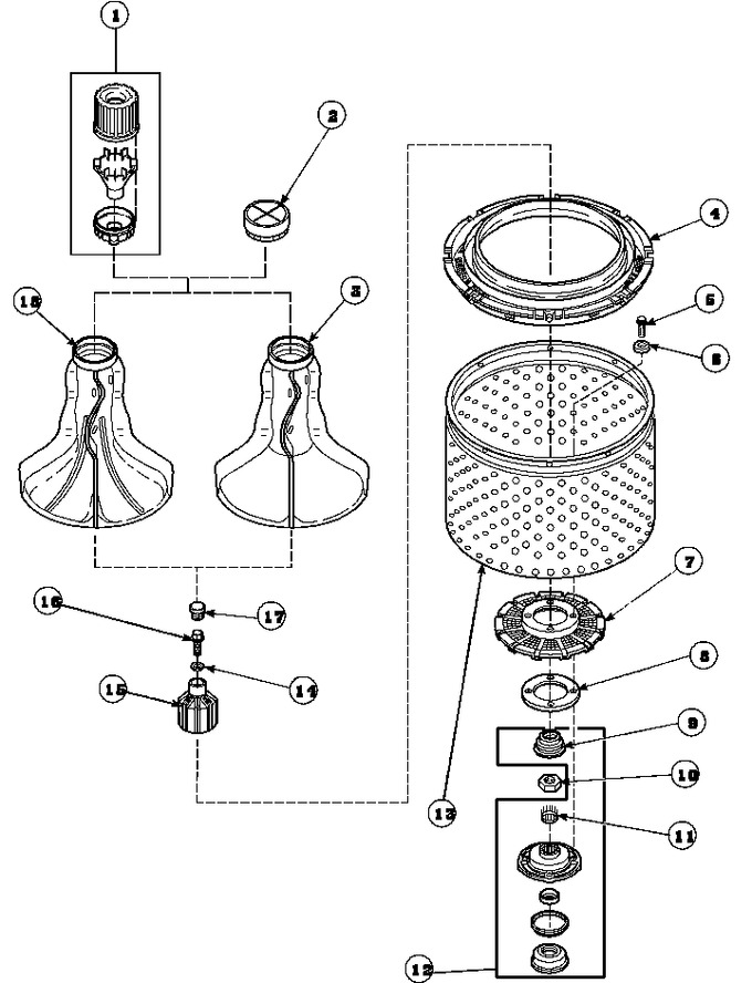 Diagram for LW6661W2 (BOM: PLW6661W2 B)