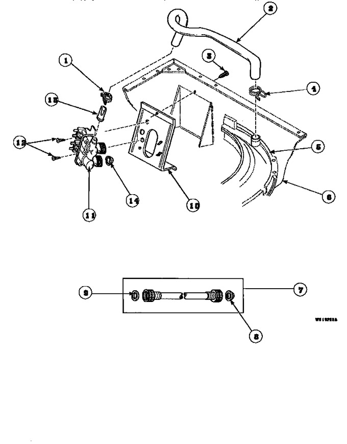 Diagram for LW8463W2 (BOM: PLW8463W2 B)