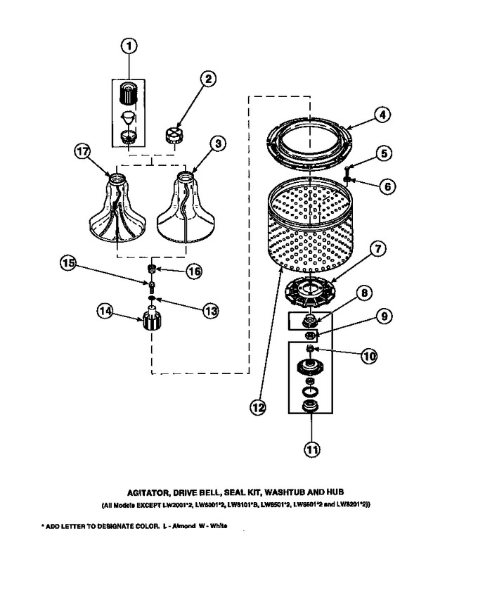 Diagram for LW8252L2 (BOM: PLW8252L2 A)