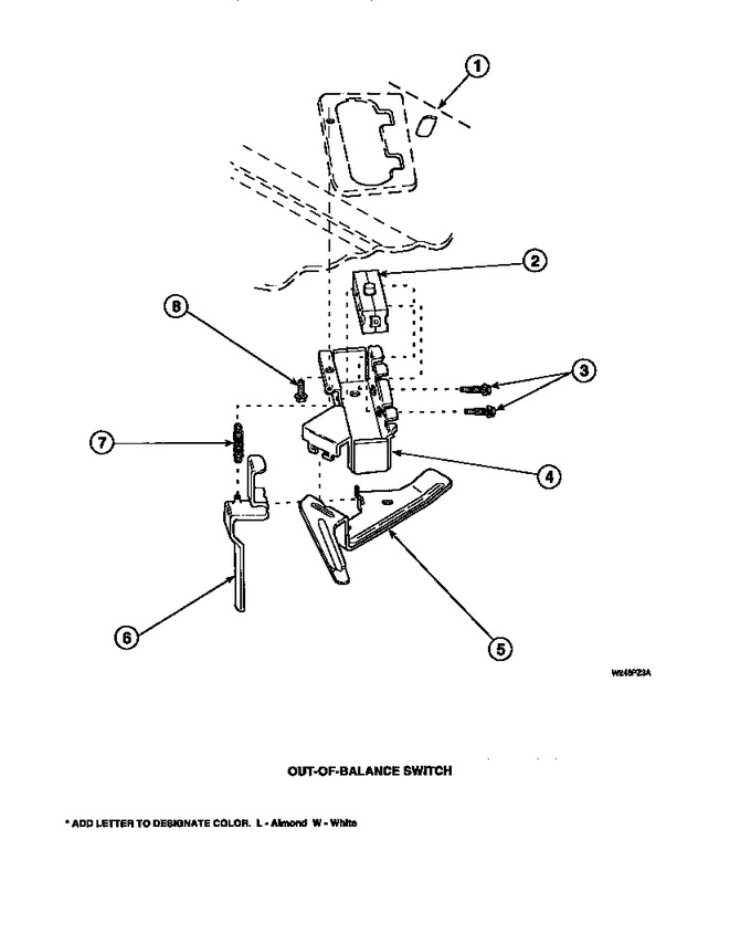 Diagram for LW8252W2 (BOM: PLW8252W2 A)