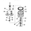 Diagram for 02 - Agitator/drive Bell/seal Kit/tub & Hub