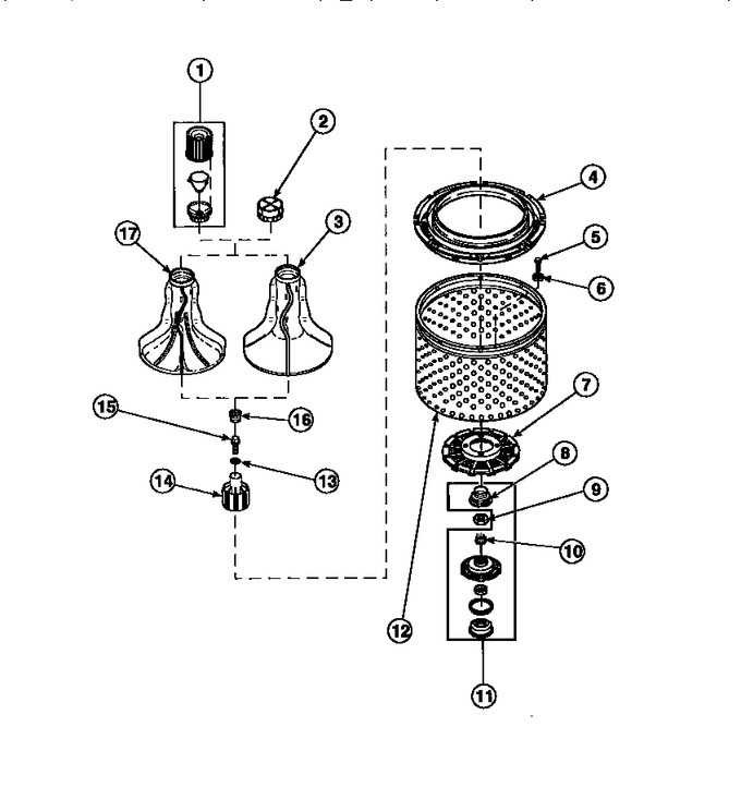 Diagram for LW8203W2 (BOM: PLW8203W2 B)