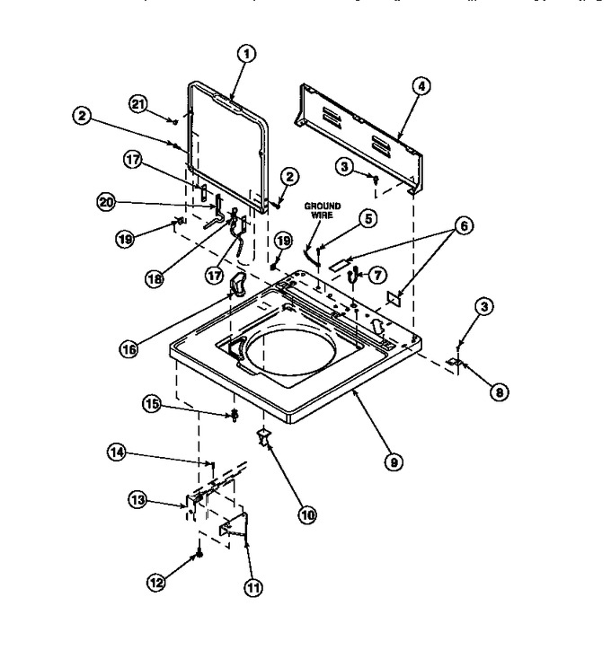 Diagram for LW8203W2 (BOM: PLW8203W2 B)