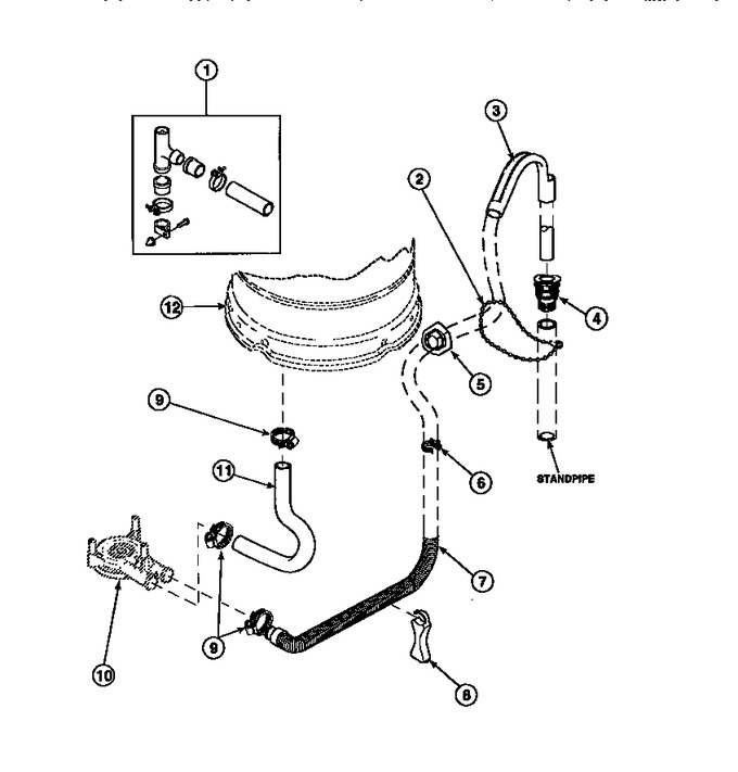 Diagram for LW8252W2 (BOM: PLW8252W2 B)