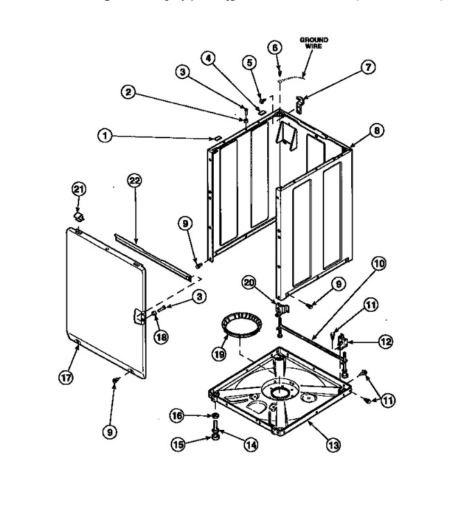 Diagram for LW8413W2 (BOM: PLW8413W2 B)
