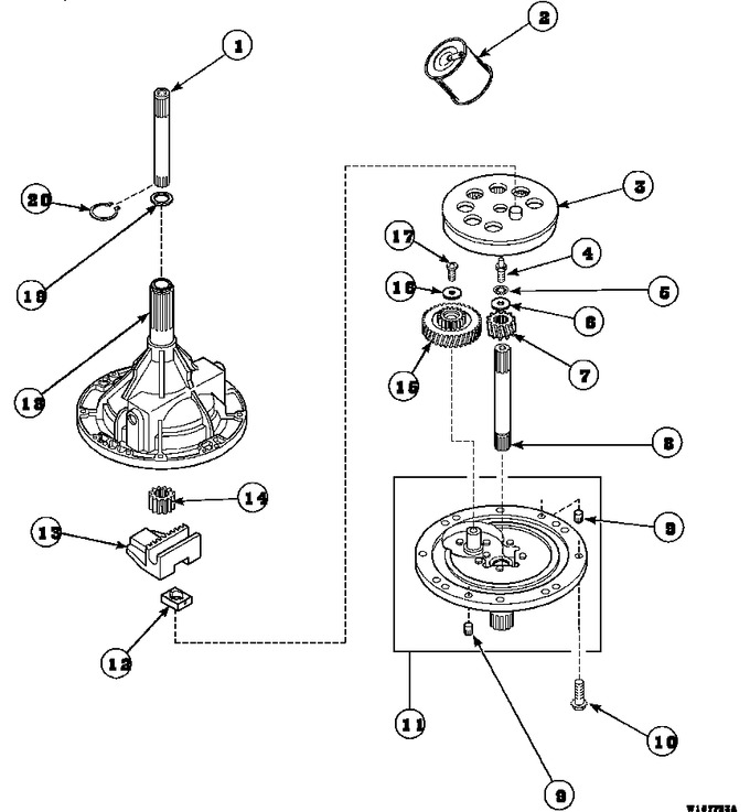 Diagram for LW8363W2 (BOM: PLW8363W2)