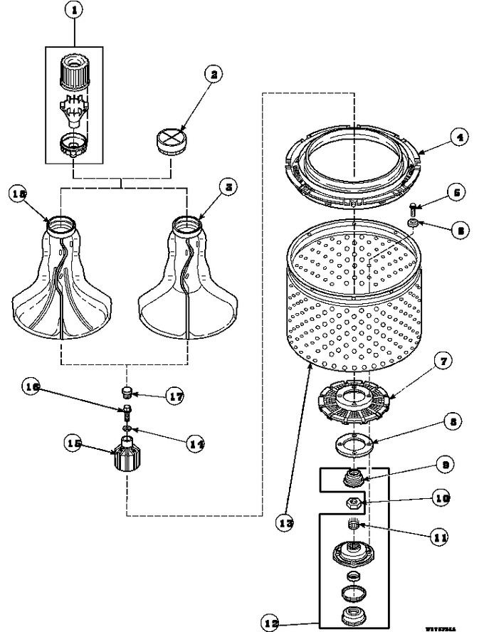 Diagram for LW8363W2 (BOM: PLW8363W2)