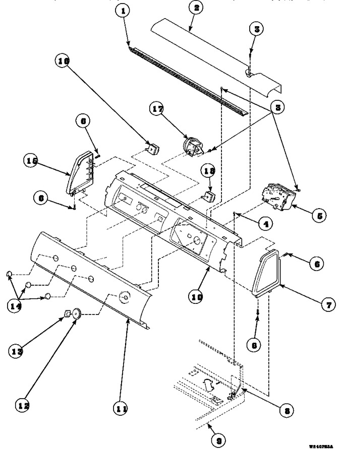 Diagram for LW8363W2 (BOM: PLW8363W2)