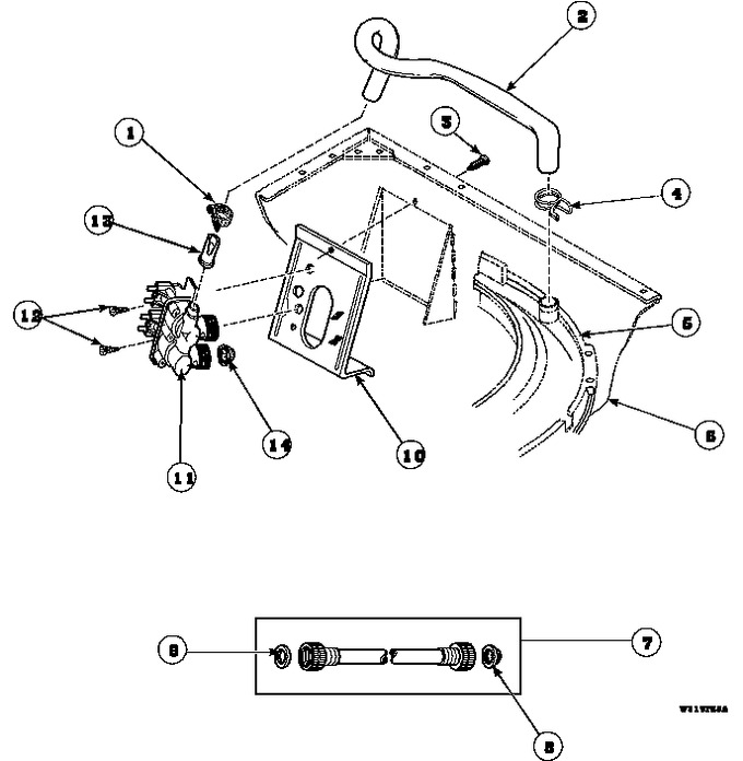 Diagram for LW8463W2 (BOM: PLW8463W2)