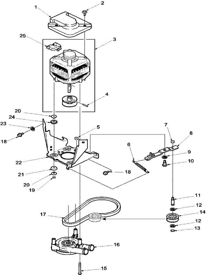Diagram for LWA30AW (BOM: PLWA30AW)