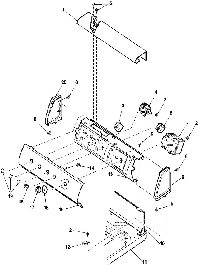 Diagram for LWA80AW (BOM: PLWA80AW)