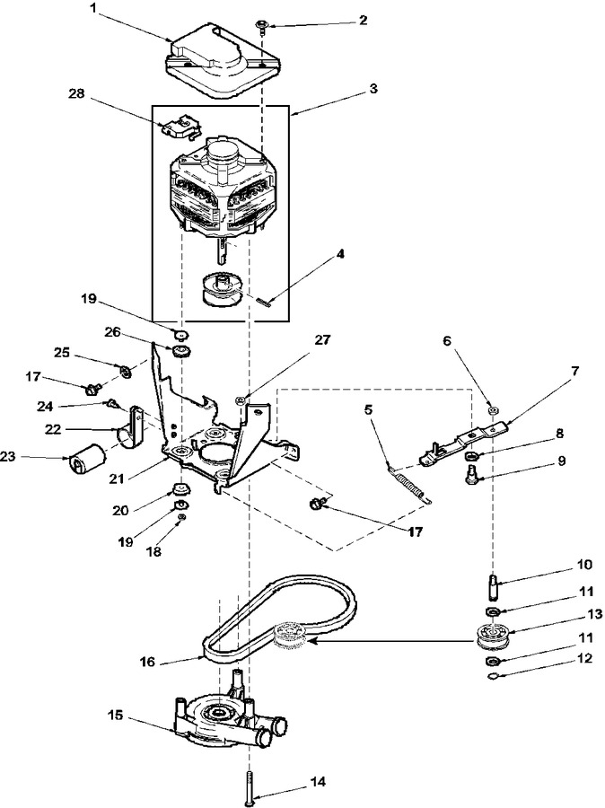 Diagram for LWD67AL (BOM: PLWD67AL)