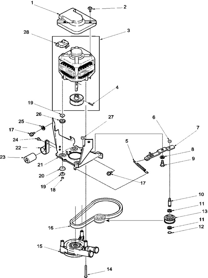 Diagram for LWC90AW (BOM: PLWC90AW)