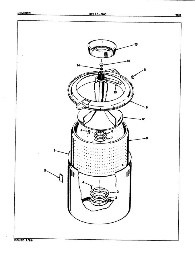 Diagram for LWK202AC