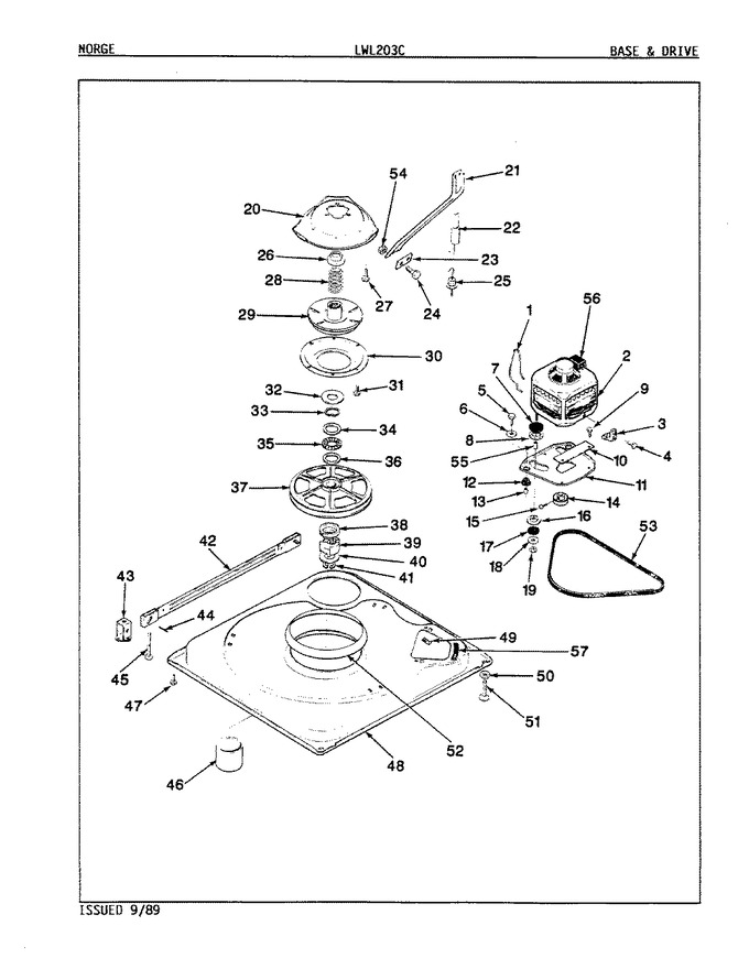 Diagram for LWL203AC