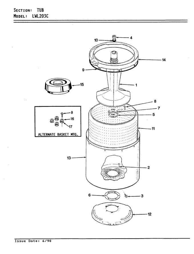 Diagram for LWL203HC