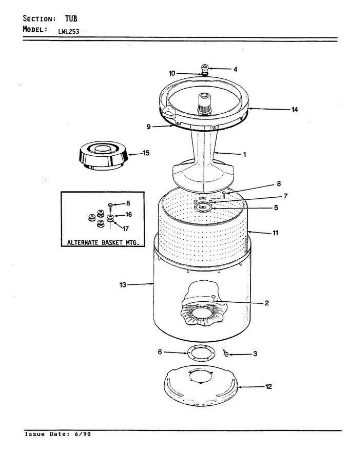 Diagram for LWL253W