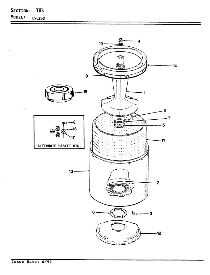 Diagram for LWL253H