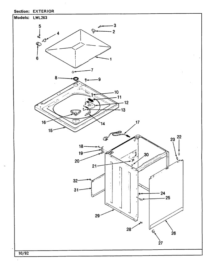 Diagram for LWL263W