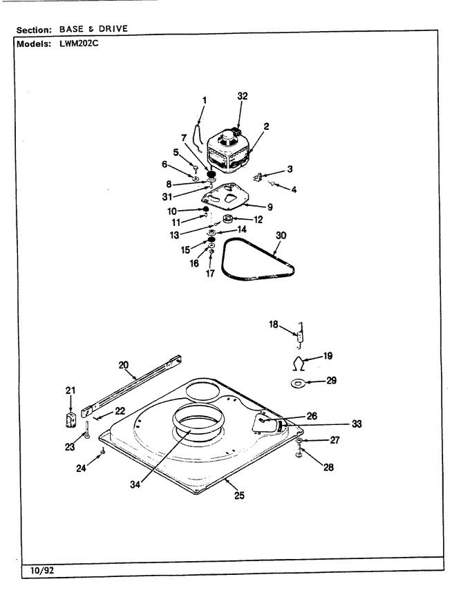 Diagram for LWM202AC