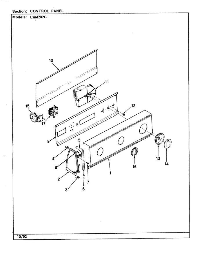 Diagram for LWM202AC