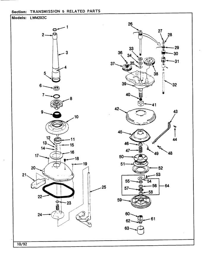 Diagram for LWM202HC
