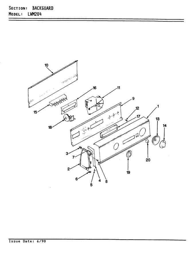 Diagram for LWM204W