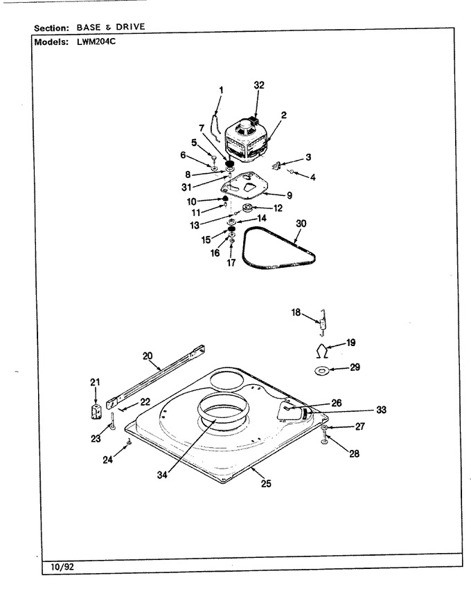 Diagram for LWM204HC