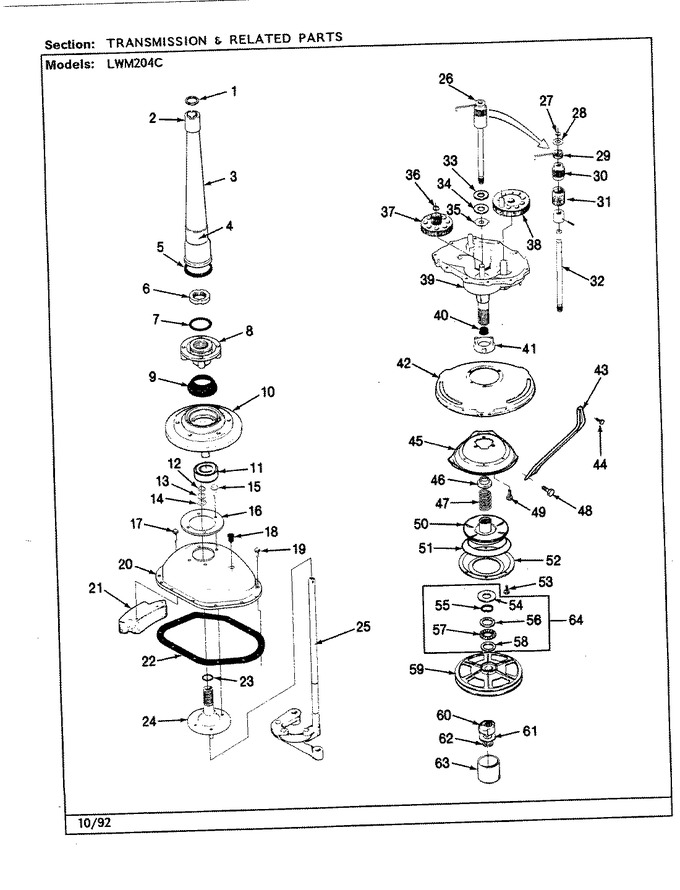 Diagram for LWM204WC