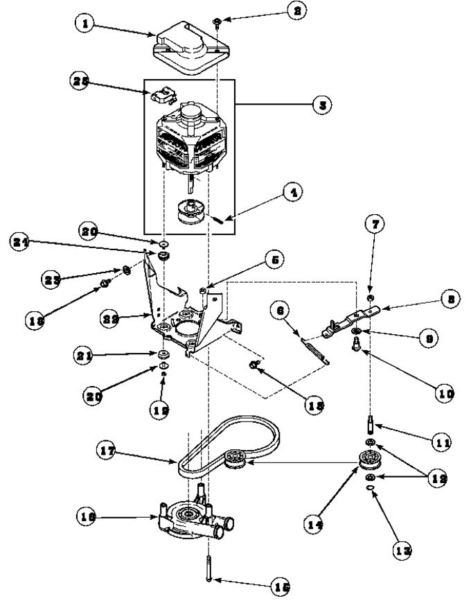 Diagram for LWS17AW (BOM: PLWS17AW)