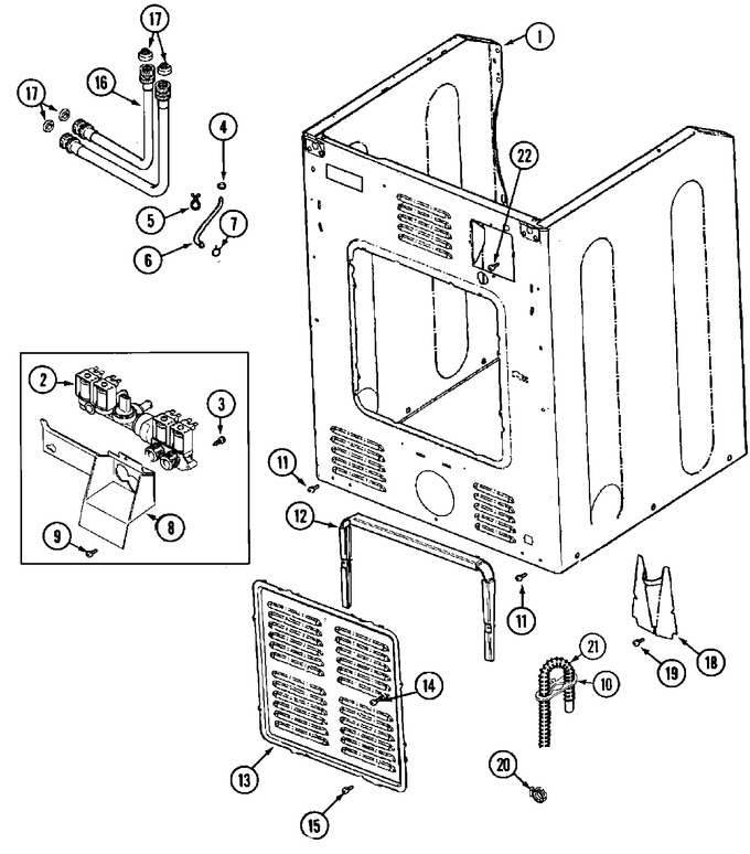 Diagram for MAH20PRDWW