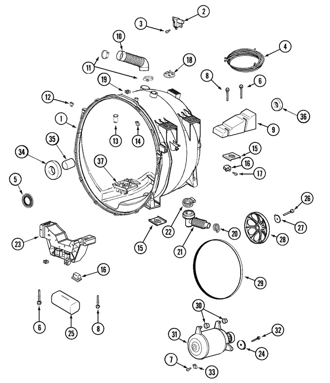 Diagram for MAH21PDDGW