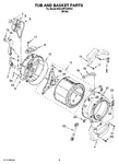 Diagram for 06 - Tub And Basket Parts
