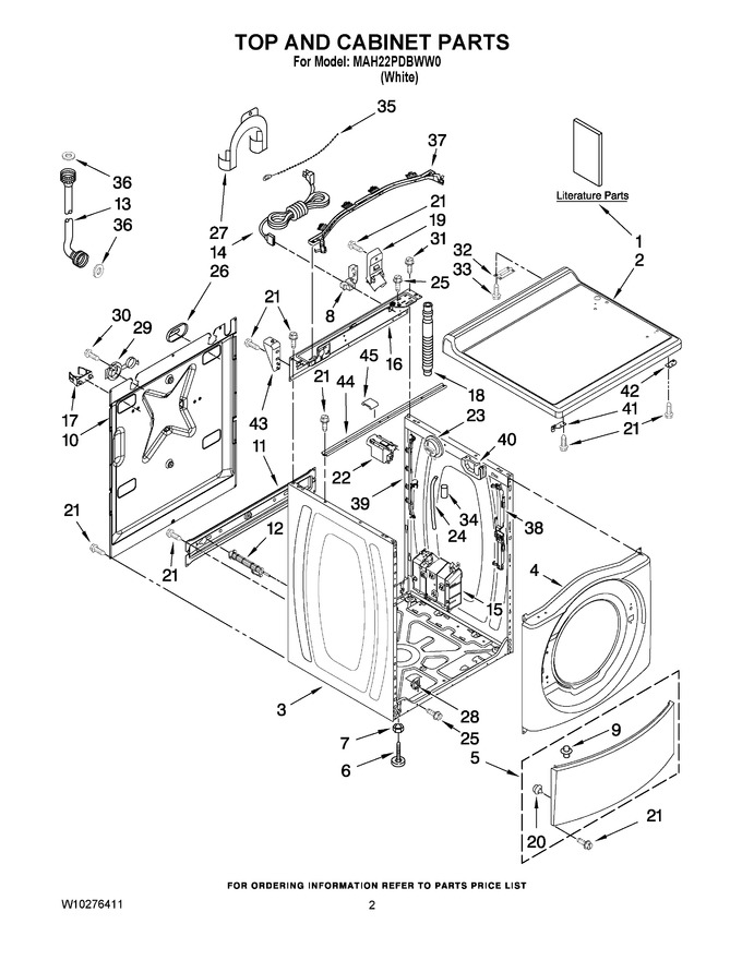 Diagram for MAH22PDBWW0