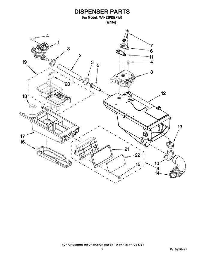 Diagram for MAH22PDBXW0