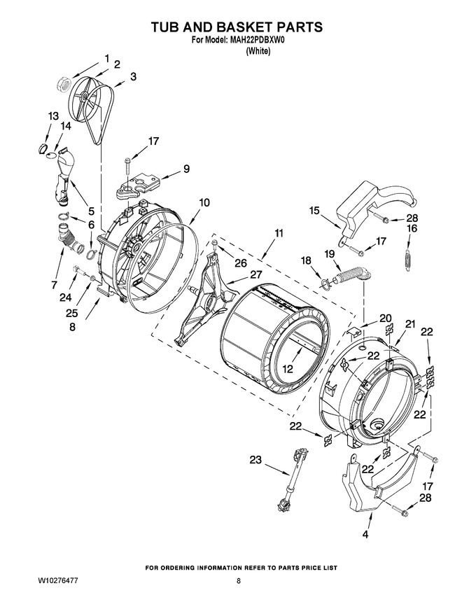 Diagram for MAH22PDBXW0