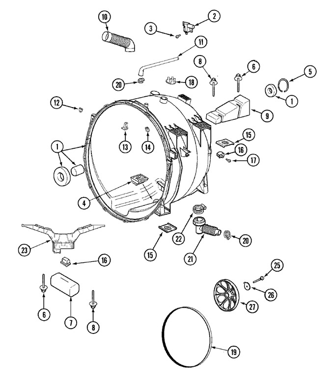 Diagram for MAH6500AWW