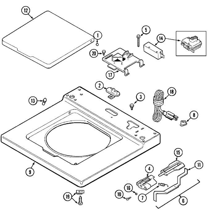 Diagram for MAT12PDCBW