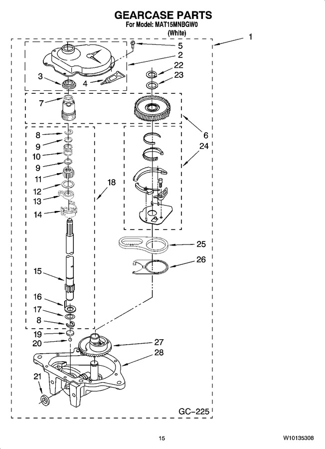 Diagram for MAT15MNBGW0