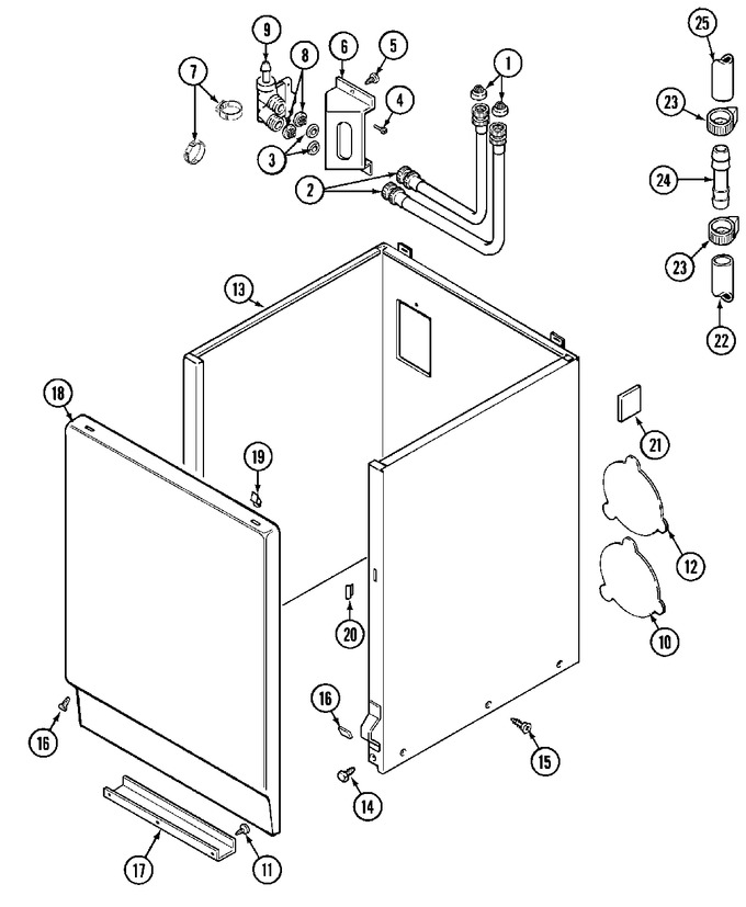 Diagram for MAT25CSAGW