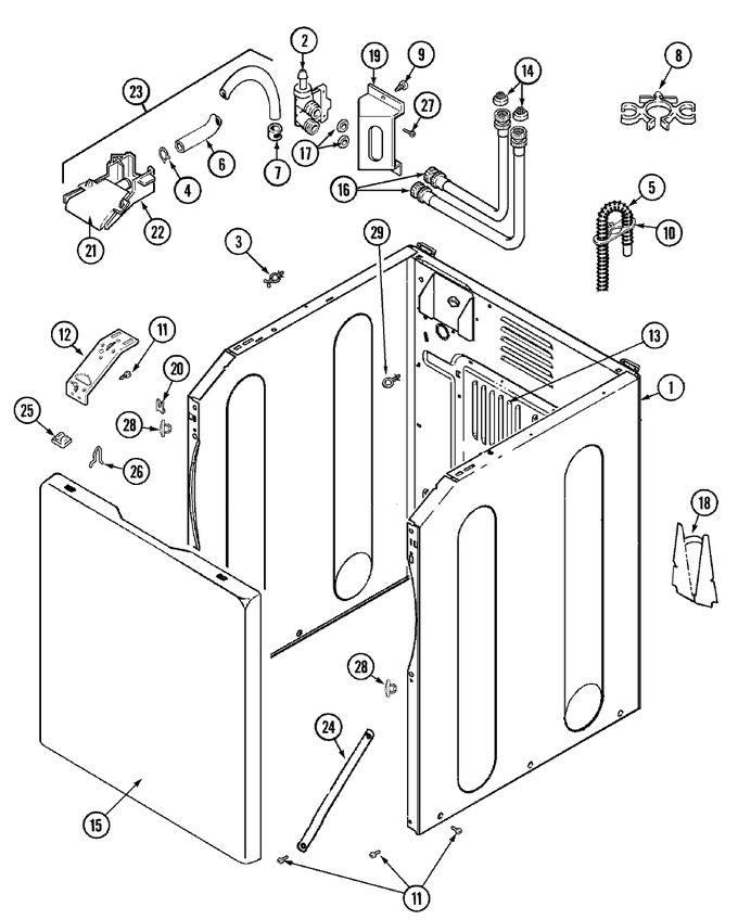 Diagram for MAV8600AWW