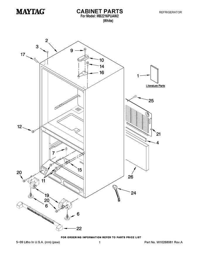 Diagram for MB2216PUAW2