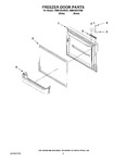 Diagram for 03 - Freezer Door Parts