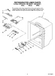 Diagram for 04 - Refrigerator Liner Parts